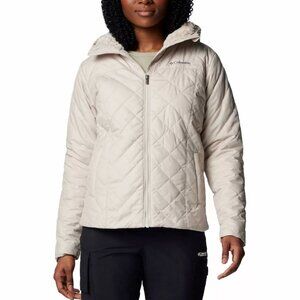 Women's Columbia Copper Crest II Hooded Jacket Color: Dark Stone Size: MEDIUM